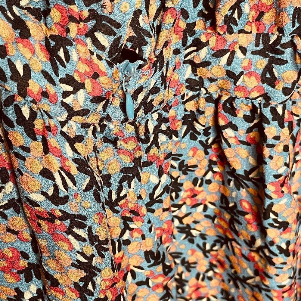 Derek Lam Collective Floral Tie Dress - Picture 14 of 16